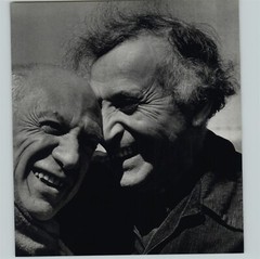 1972 1955 Philippe Halsman Pablo Picasso and Marc Chagall Art Photo Gravure