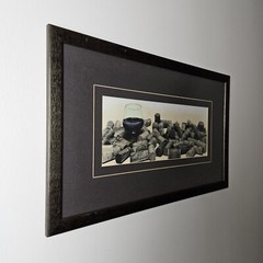 ART – Original Signed Richard Gallup Photograph 21.5×13.25 Framed – Wine & Cork