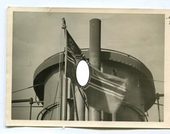 Old Photo «Our Flag», 1930s, 1940s, 10x15cm