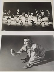 THE JOFFREY BALLET 8×10 HERBERT MIGDOLL 2 PRESS PHOTO RIMA CORBEN DANCE INDIAN