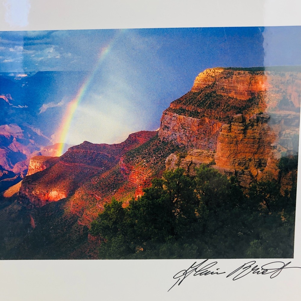 Art Photography Grand Canyon AZ RAINBOW FROM EL TOVAR POINT Alain Briot Signed
