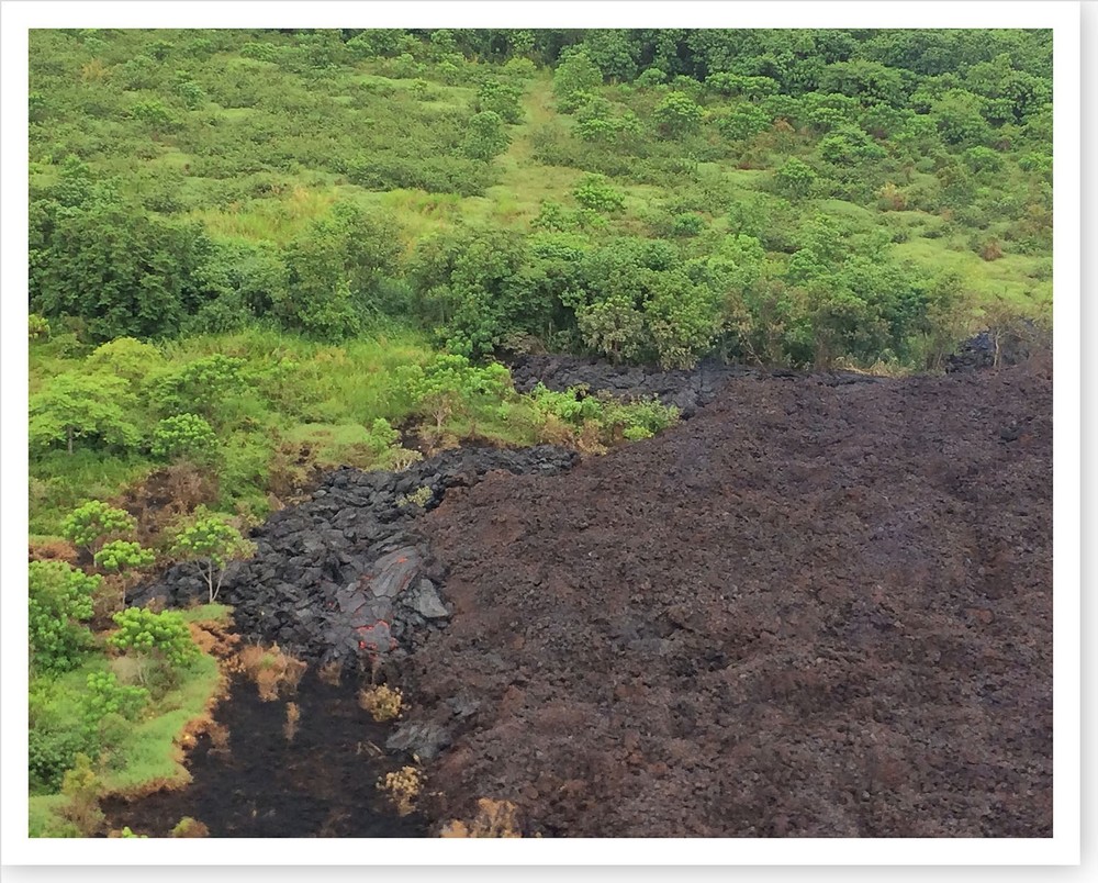 2018 Kilauea Volcano Aerial View Fissure 17 Silver Halide Photo