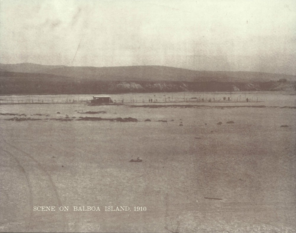 NEWPORT BEACH Scene on Balboa Island 1910 VINTAGE Photo Print 1481 11″ x 14″