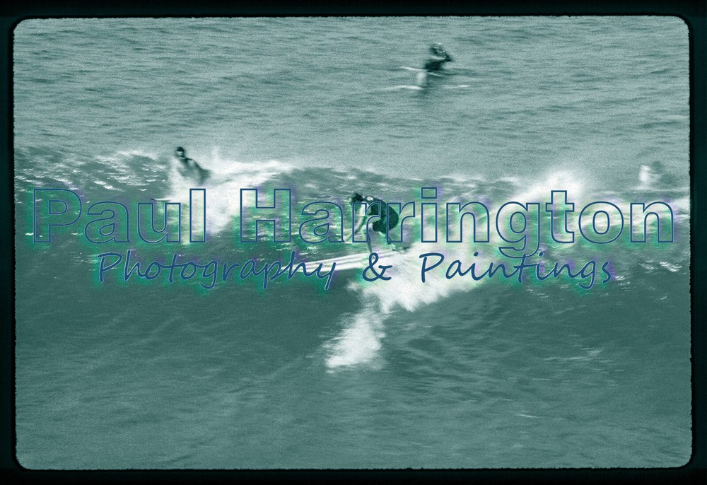 Maui West Honulua Regular Wave Rider Surfer Right Break Hawaiian Surf
