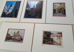 JAMES B SHOLTIS ORIGINAL SIGNED CITYSCAPE PHOTOGRAPHS PRAGUE CZECH & SLOVAKIA