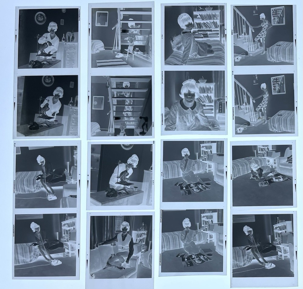 BOND GIRL MONA CHONG CULT TV & MOVIE ACTRESS GLAMOUR – 16 NEGATIVES 1960s