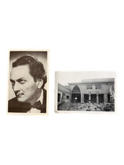 Manly P Hall / Real Photo Postcard with Original Photo of the Philosophical