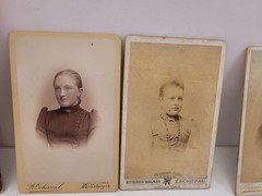 Mixed lot photos photographs around 1900 Karl Meckel Burgstädt Wagner Zschopau #267067