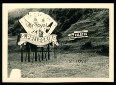 San Pellegrino Werbung – Schild Reklame Italien – Foto 10x7cm
