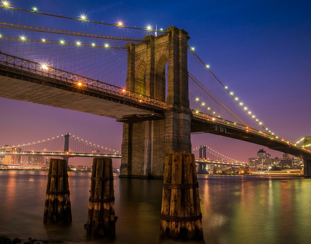Brooklyn Bridge, New York, United States Photograph Print 11″x14″