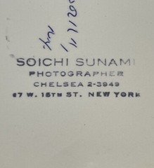 Japanese American Photographer Soichi Sunami Silver Gelatin Photo Of Sculpture