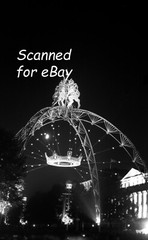 CORONATION STREET DECORATIONS AT NIGHT QUEEN ELIZABETH II 1953 – 12 NEGATIVES