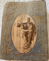 Antique Tourist Album «Souvenir du Cimetiere de Genes 50 Vues» C 1900