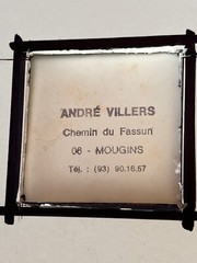 French André Villers (1930-2016) Signed Photograph Portrait of Pablo Picasso