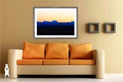 Southwestern Minimalist Landscape Photography – Valley of the Gods Utah at Dusk