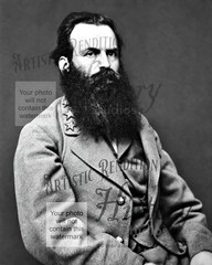 Colorized Artistic Rendition: Confederate General James Kemper – Civil War Photo