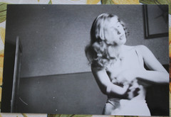 Photo 1964 woman girl model art bra vintage woman reprint IK