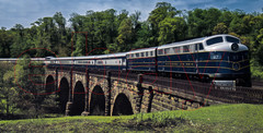 Photo Art Print of the Baltimore and Ohio Railroad’s Columbian in 1949