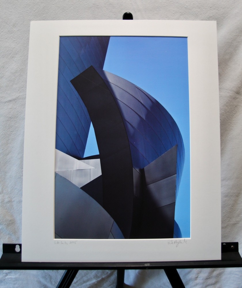 Original Photography Art Print «LA Sails», Walt Disney Concert Hall