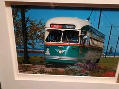 Kenosha Wisconsin Streetcar Electric Rail Car Photography Collage 18x 28″ Signed