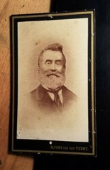 Man with beard portrait/CDV Alfons von der Pernt Wien