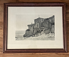 Roland Reed The Wood Gatherer Hopi AZ 1912 Photogravure 1918 Minneapolis Framed