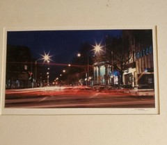 STATION SQUARE LG ORIGINAL SIGNED ART PHOTO COLOR STETTNER VTG MATTE NJ CAMERA
