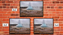 Exploding Iceland Geyser, High Resolution Image, Many Formats, TV Art