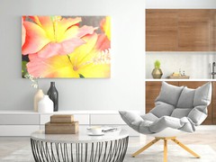HIBISCUS 4×6 » MATTED AND FRAMED PRINT, READY TO HANG, GREAT FOR GIFTGIVING