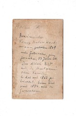CDV photo brewmaster Franz Anton Hartmann-Germersheim? 1860s