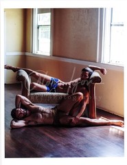 11 X 8.5 Alan Lyon Original Male Photo gay interest (6) Alex & Marcellus window