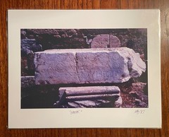 Original photographic print «Greek» by Michael Blumenstock