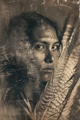 Native American Tintype Limited Edition Museum Series C00262RP