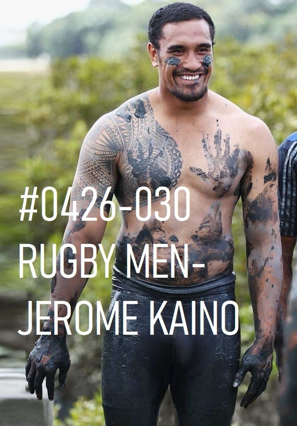 MALE PORTRAIT #0426-030-athletes -rugby men – jerome kaino -free shipping usa