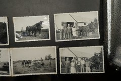 Photo Bundle Lot Farmer Champion Sonderburg Technique Horse Field Work