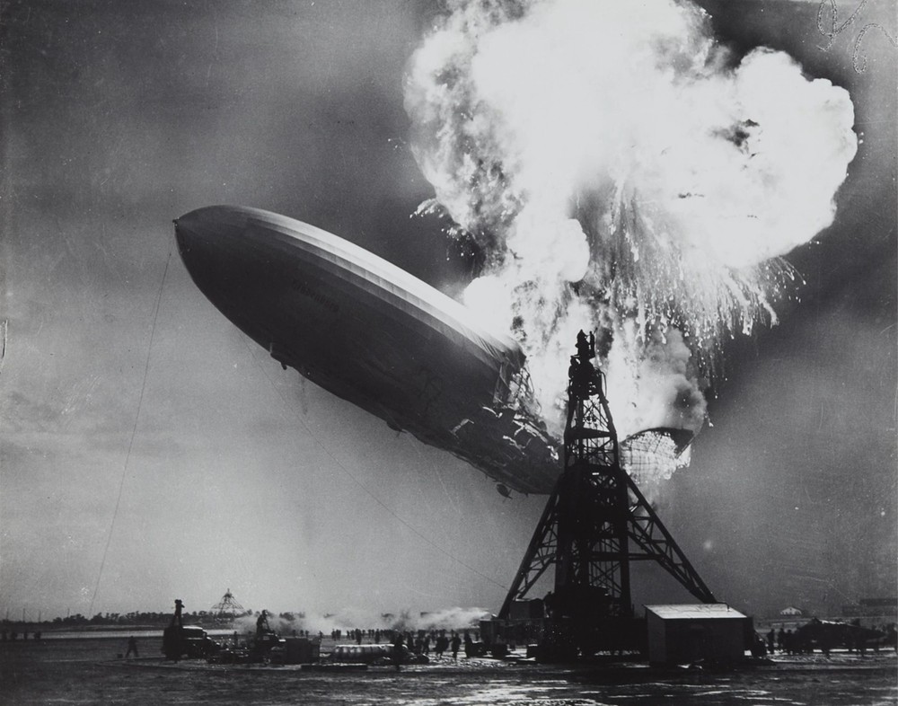 Hindenburg Disaster 11×14 Photograph Print 11″x14″