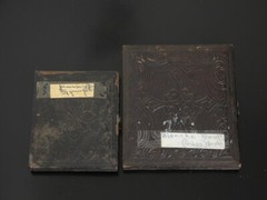Orig. 1890s KNOUFF Family Victorian Shoemaker Photograph 5 Daguerreotypes OH PA