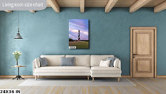 Cape Hattaras Lighthouse 25×17 sunset mystical ansel adams Ocean