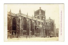Bristol Cathedral / Bristol Cathedral – Old Photo (circa 1900) Hardboard F68