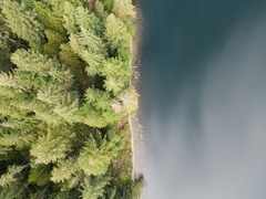 Spencer Lake Shoreline/Print #1/Aerial View