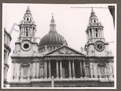 Photo England London St Paul’s Cathedral Cathedral View 1959