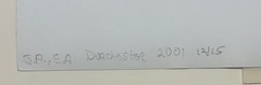 Original NICHOLAS NIXON ‘J.A E.A, Dorchester 2001’ African American Couple PHOTO