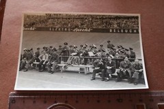 Great Old Photo – Sports Event – Police Band Playing – 60-70