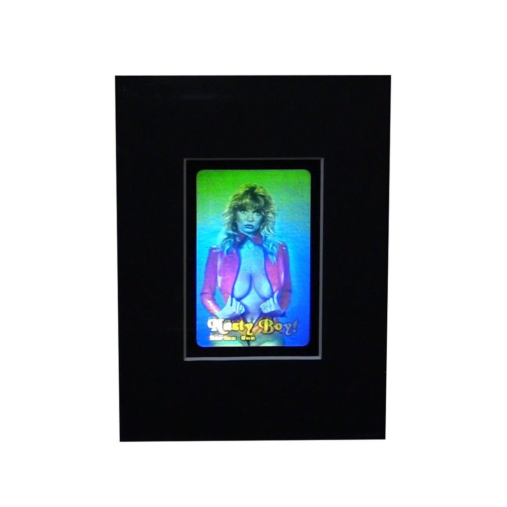 3D HoloBabe Stereogram 3D Hologram Picture MATTED, Embossed Type Film