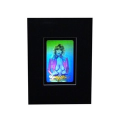 3D HoloBabe Stereogram 3D Hologram Picture MATTED, Embossed Type Film