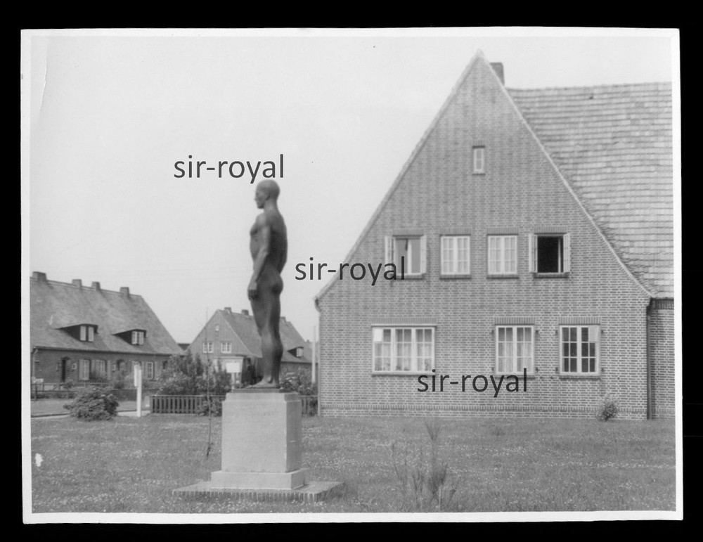 List on Sylt 1953 – Decathlon Arno Breker Landwehrdeich – 1950s Photo 11x8cm