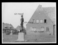 List on Sylt 1953 – Decathlon Arno Breker Landwehrdeich – 1950s Photo 11x8cm