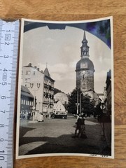 Bad Schandau 1958- Street, Shop. Car, Vintage Photo (S)
