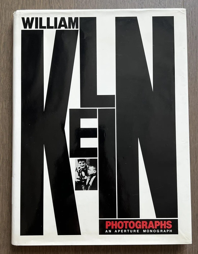 🎈SIGNED! William Klein Photographs An Aperture Monograph 1stEd 1981 Daido RARE