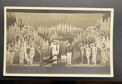Photo Portrait Actor Erwin Zirwes Theatre Costume Operetta Woman Luna Model